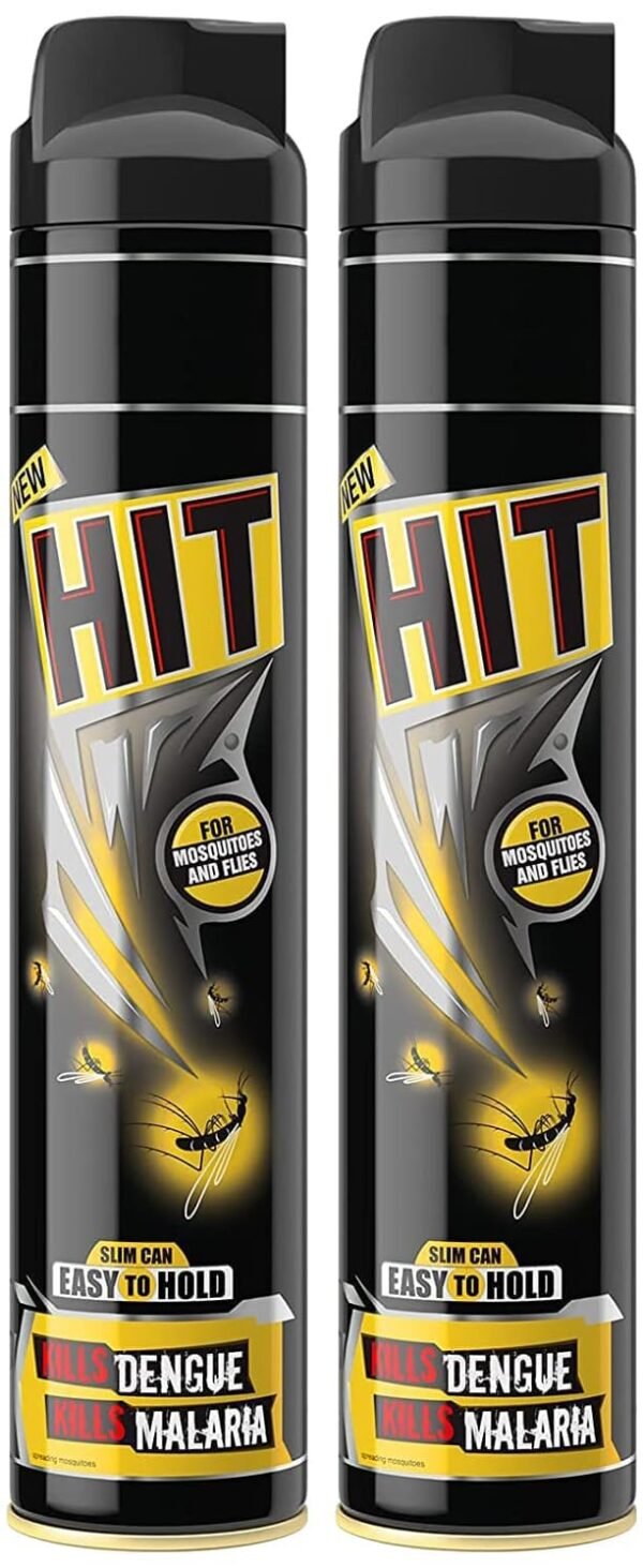 HIT Flying Insect Killer - Mosquito & Fly Killer Spray (400ml) | Instant Kill | Protection from Dengue & Malaria