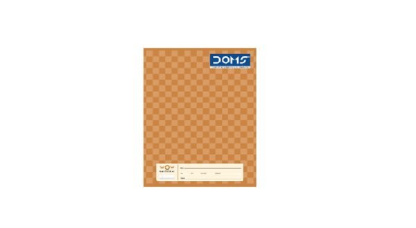 DOMS Single Line Notebook 24x18Cm – 76 Pages (Pack of 4)