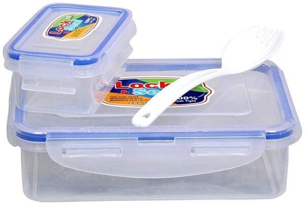 Lunch Box Lock & Seal 2 Containers Lunch Box (800 ml)