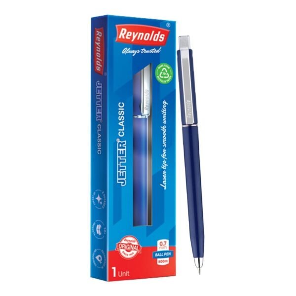 Reynolds JETTER CLASSIC Ball Pen SET |Blue| Pack Of 5